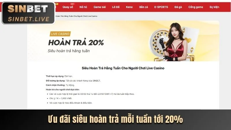 Thưởng hoàn trả cao cấp FK88